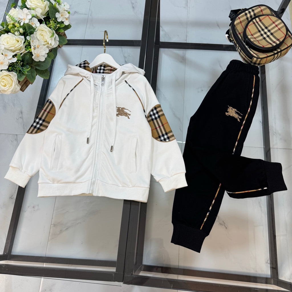 BR White/Black Tracksuit