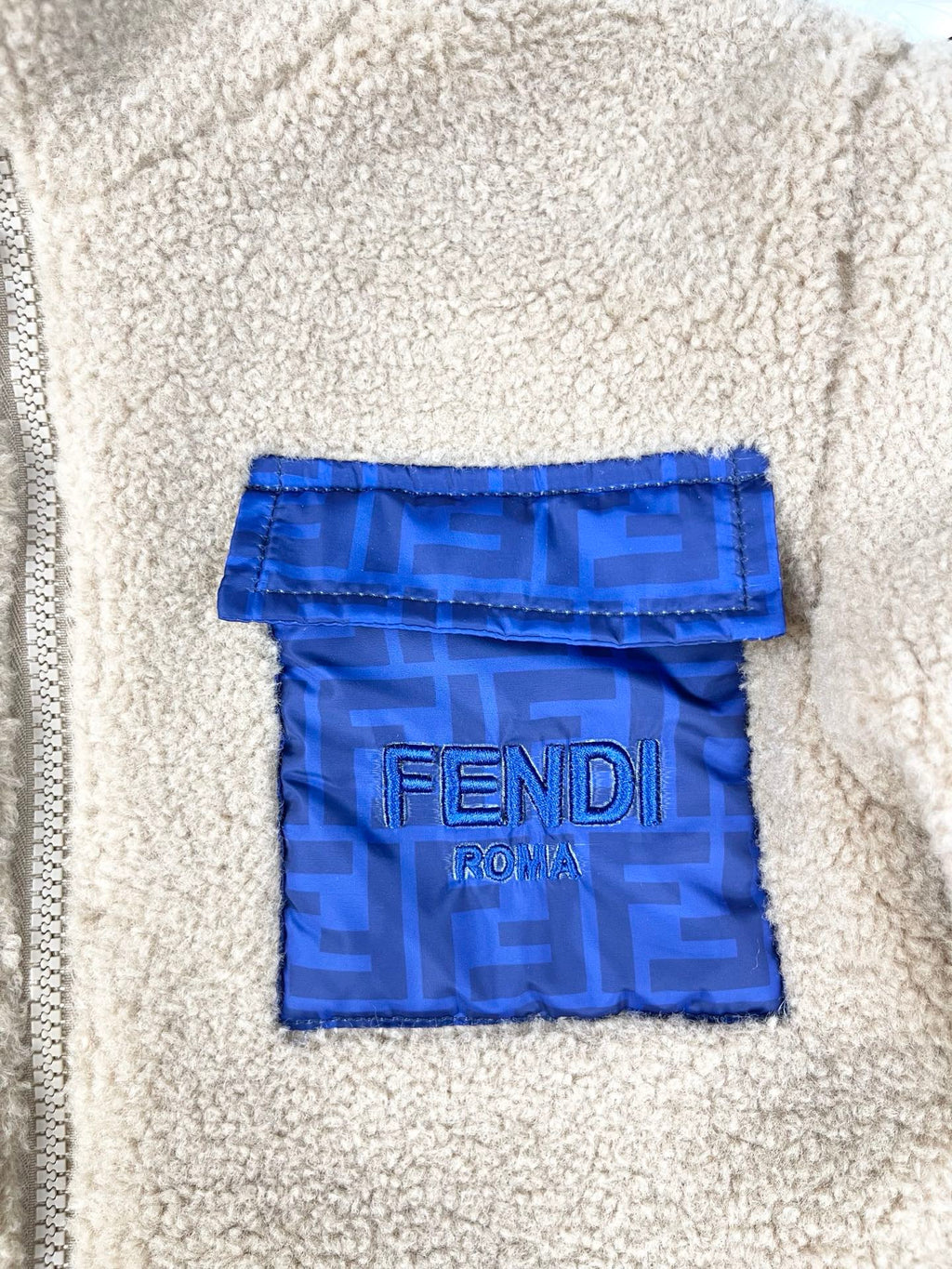 FF Brown Fleece Jacket & Hat