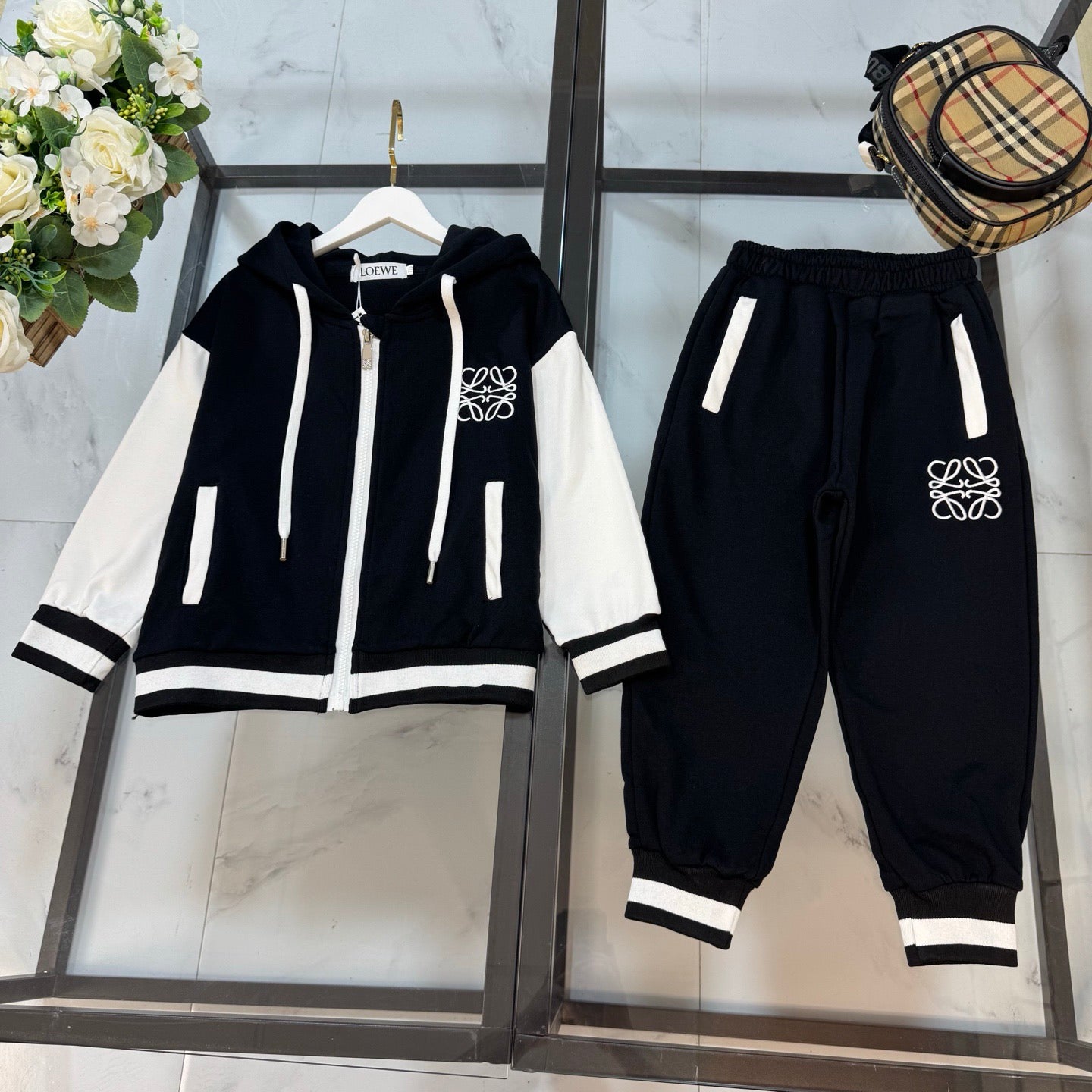 L Black Tracksuit