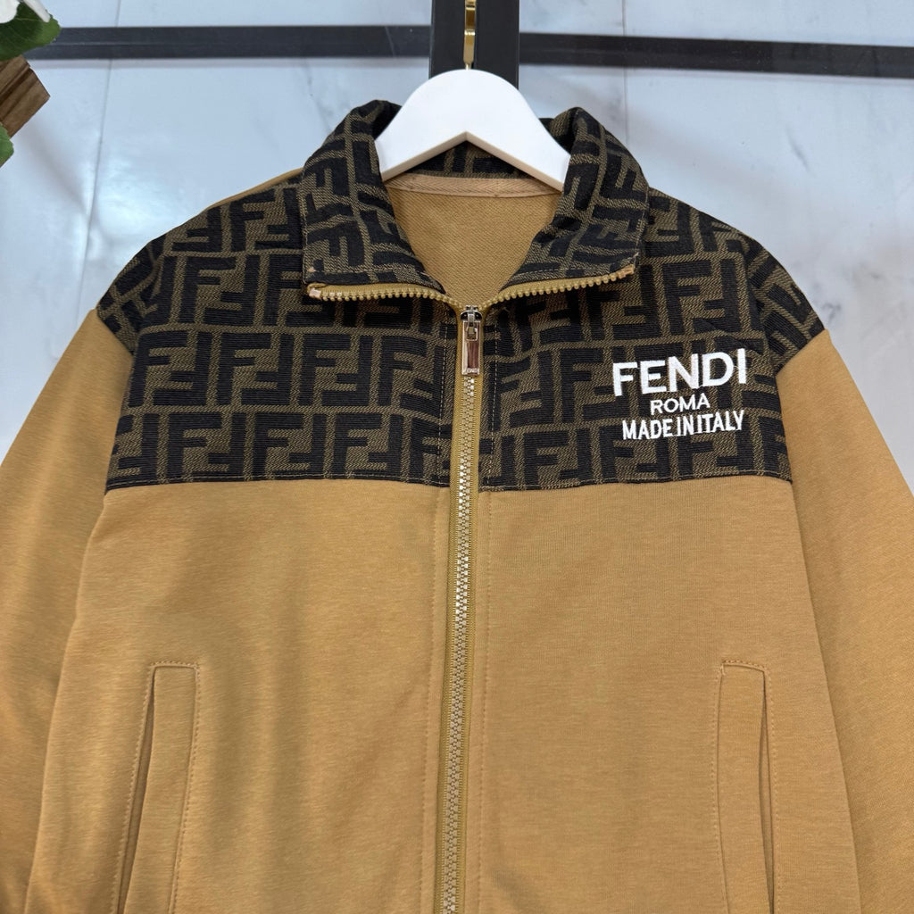 FF Brown Monogram Tracksuit