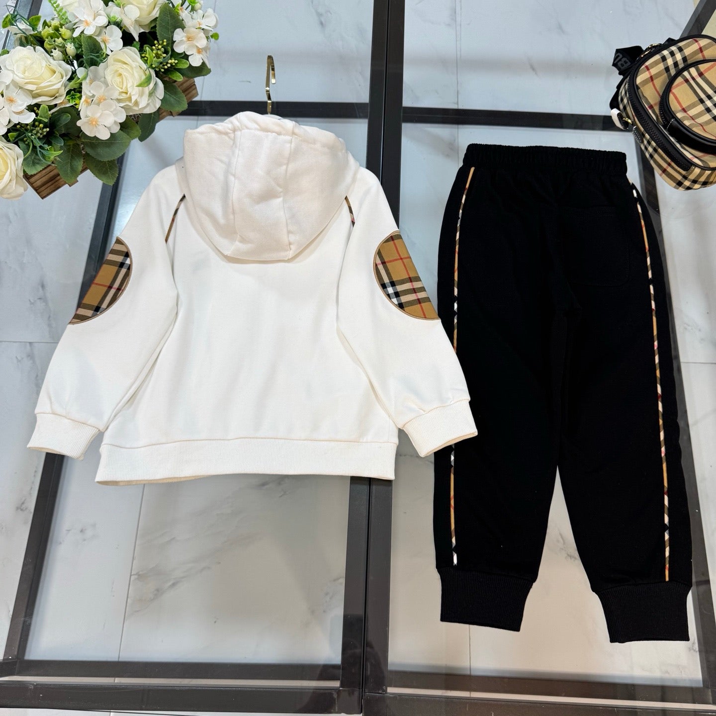 BR White/Black Tracksuit