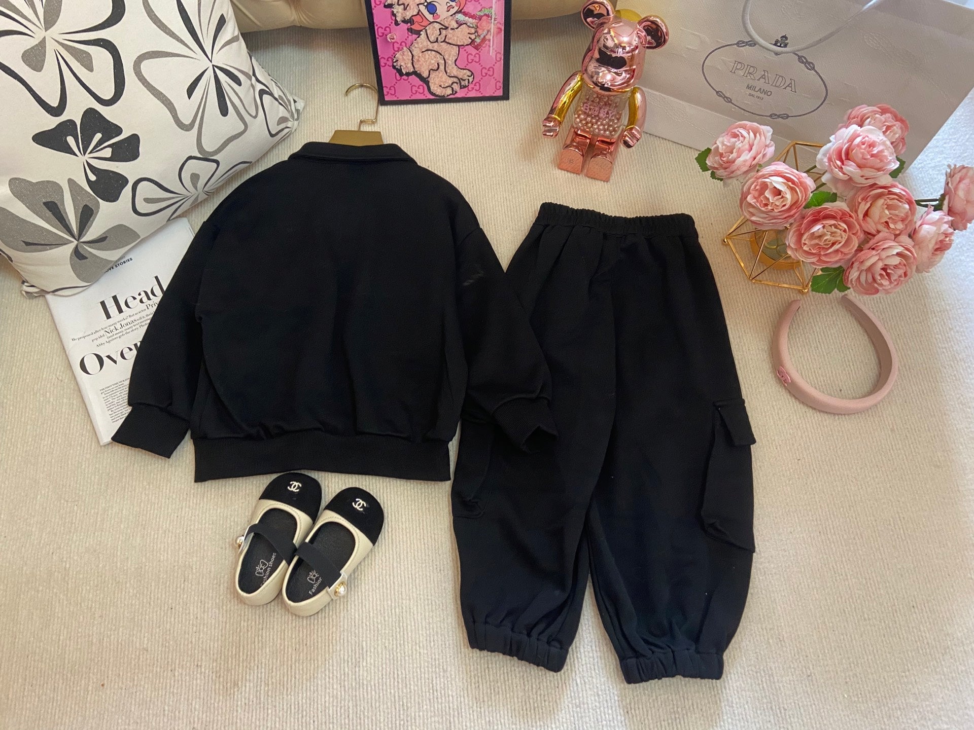 PR Black Tracksuit