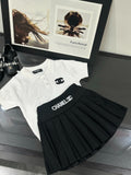 CH Logo Skirt & Shirt Set