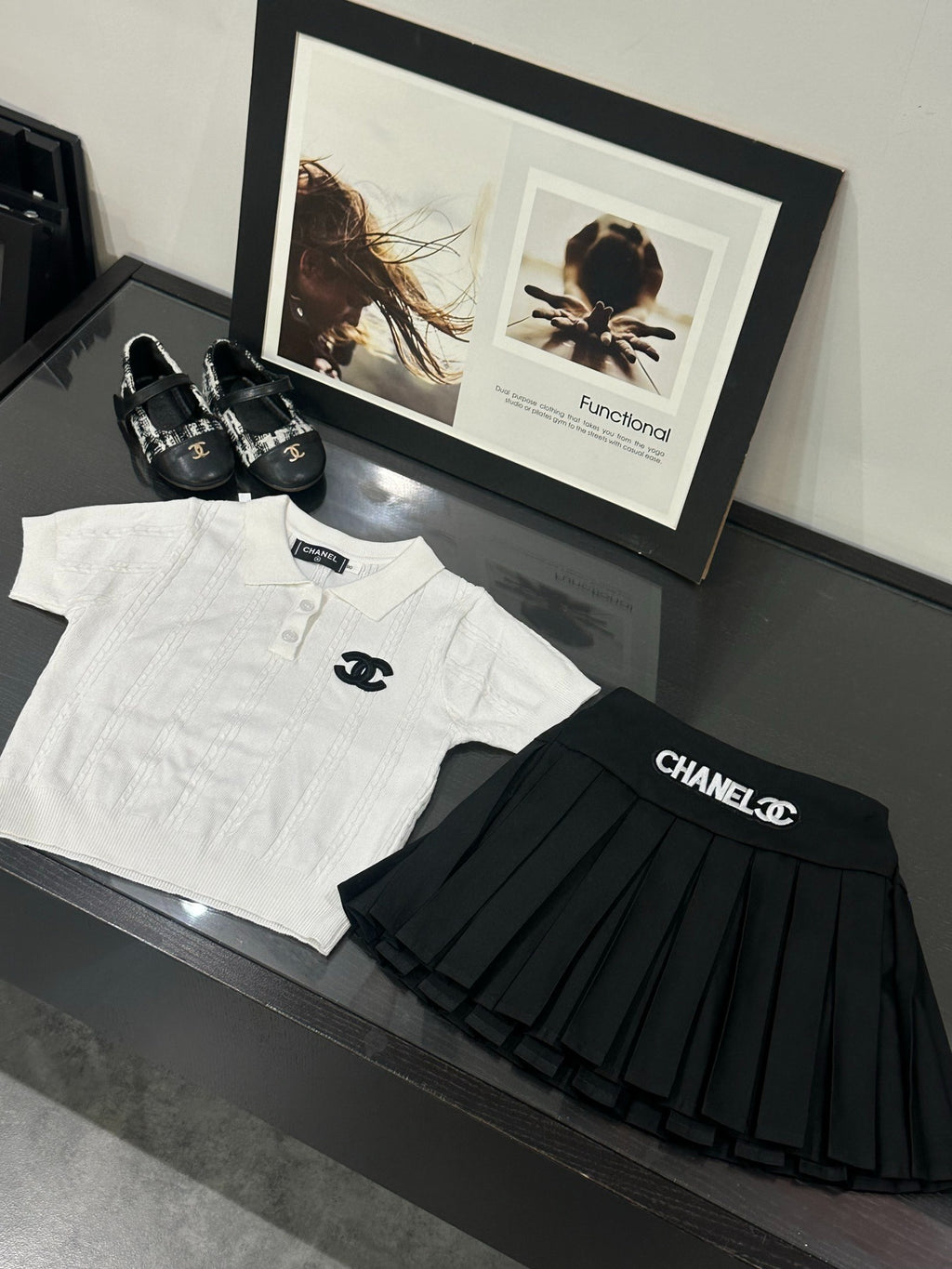 CH Logo Skirt & Shirt Set