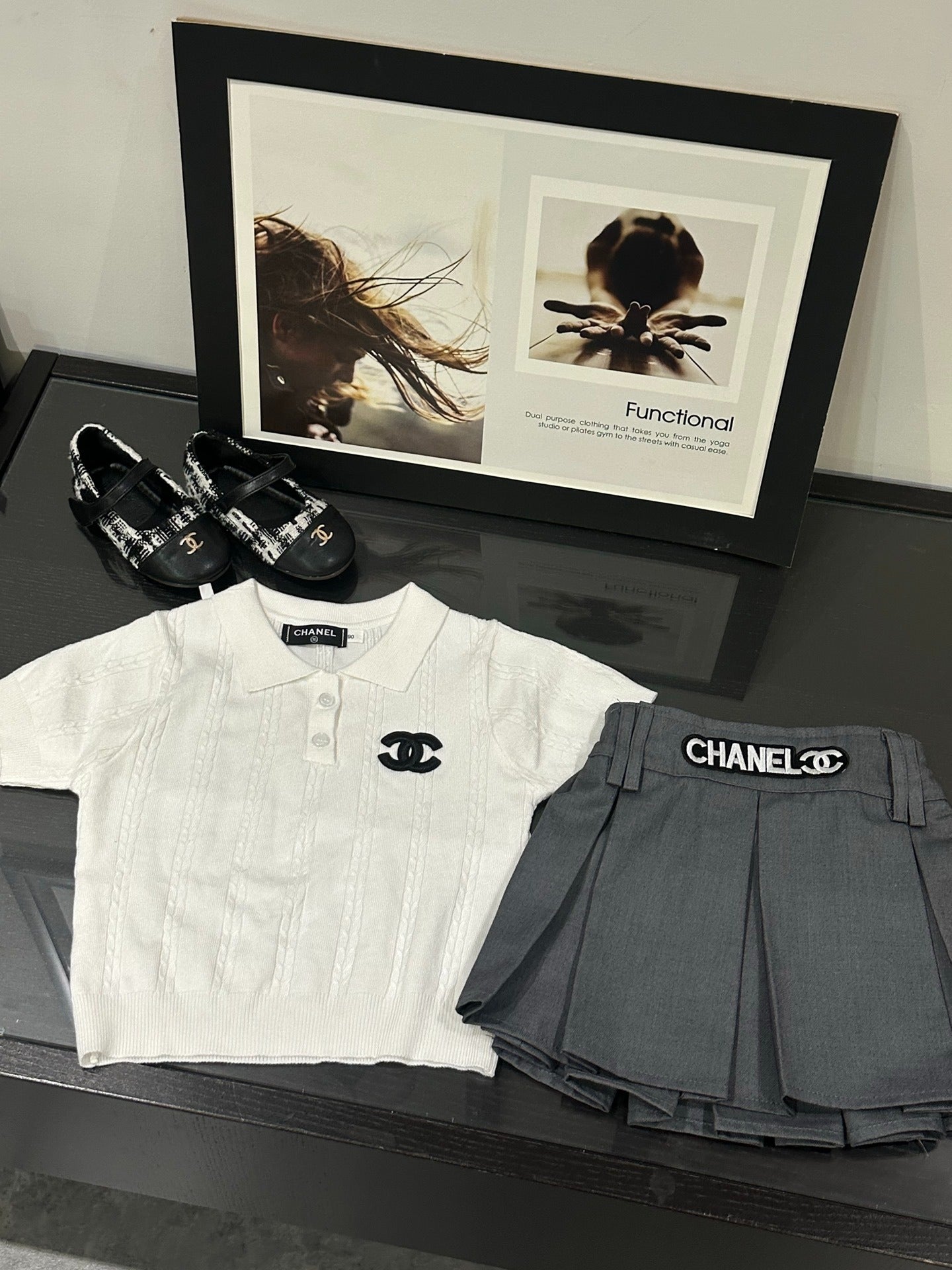 CH Logo Skirt & Shirt Set