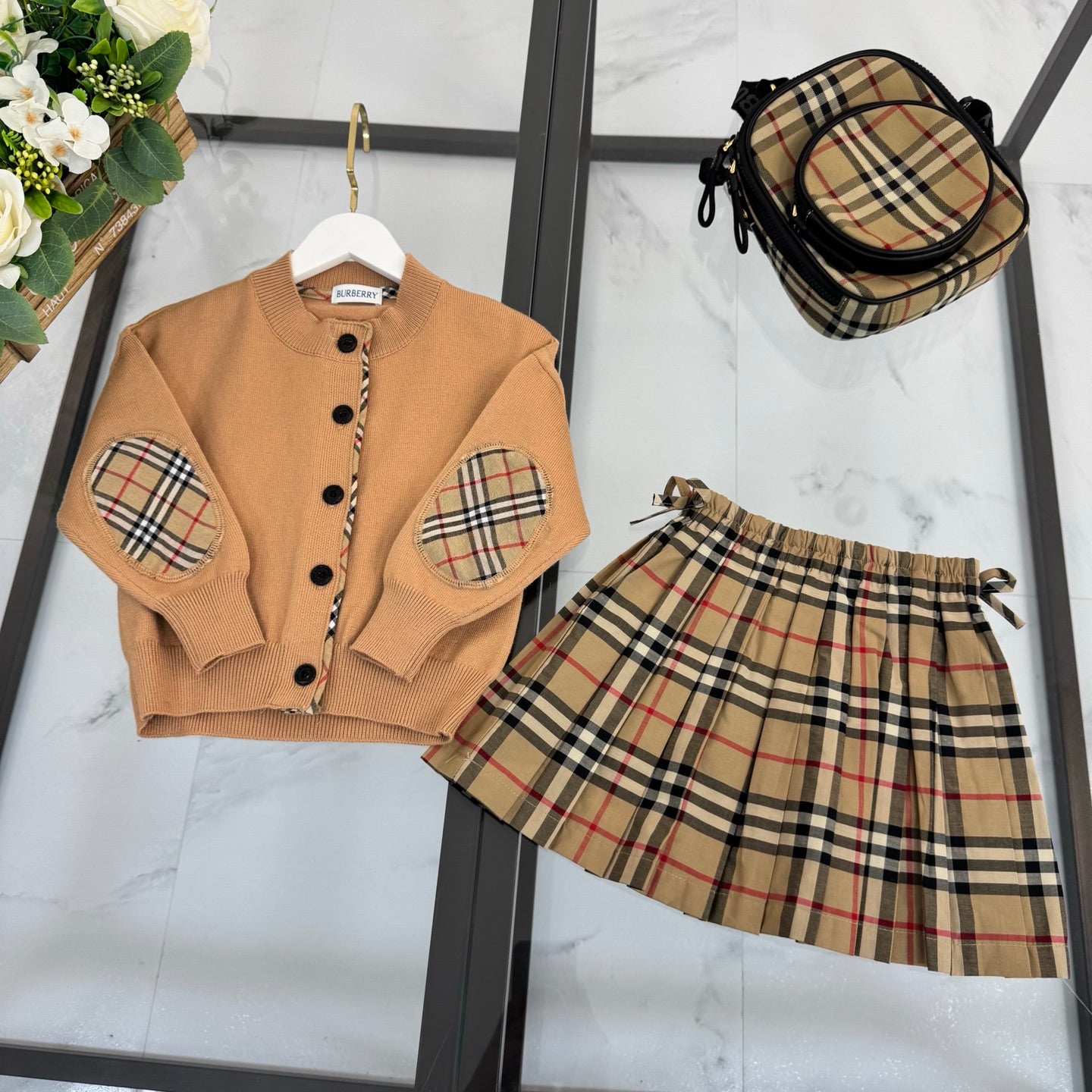 Br Brown Monogram Set