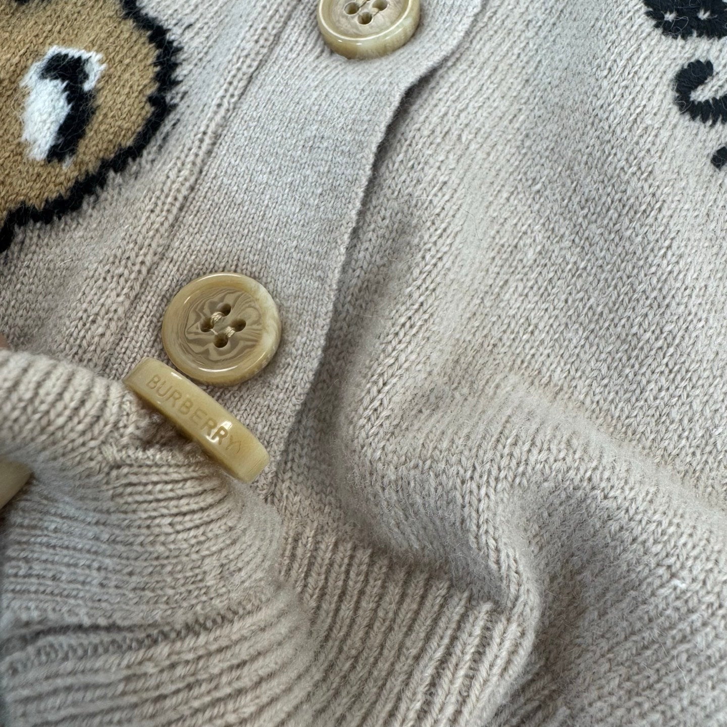 BR Brown Bear Cardigan