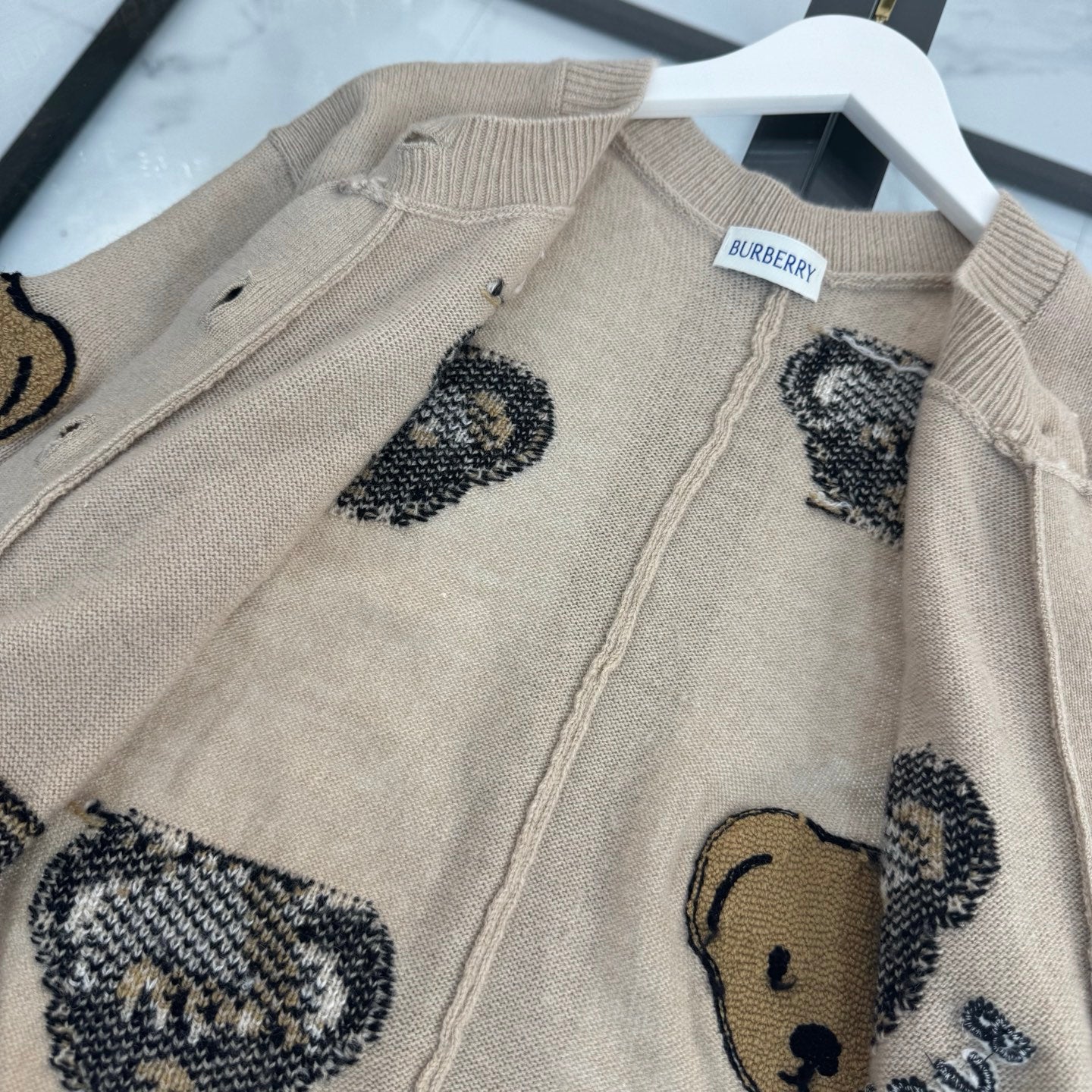 BR Brown Bear Cardigan