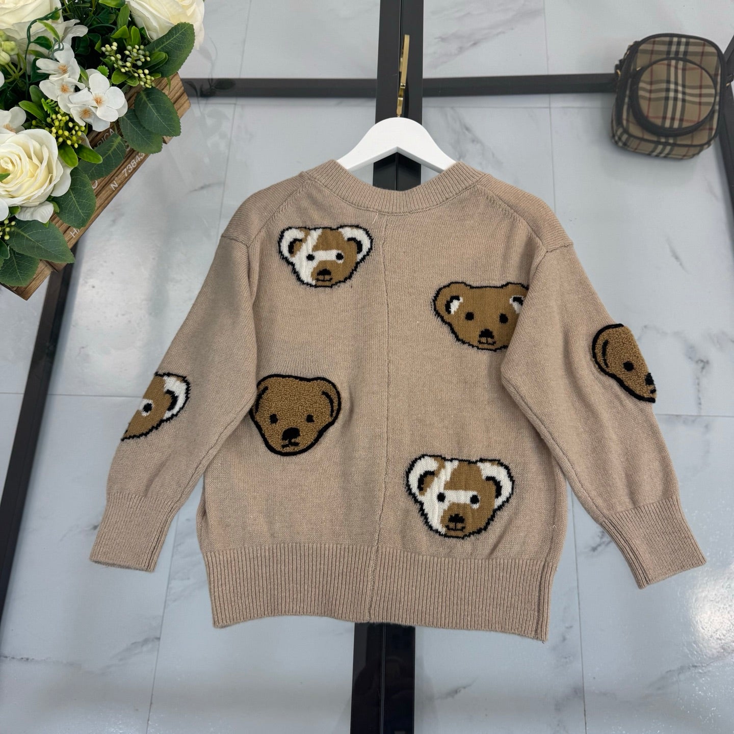 BR Brown Bear Cardigan