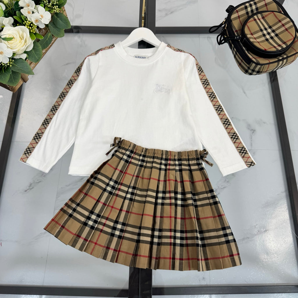 BR White Monogram Set