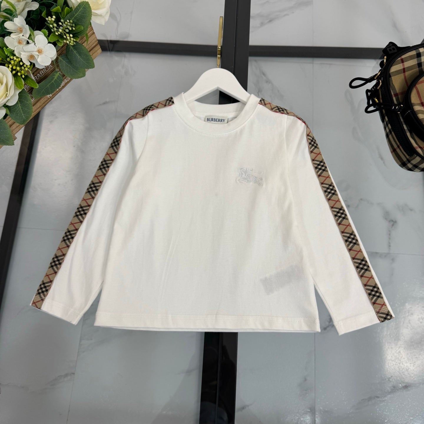 BR White Monogram Set