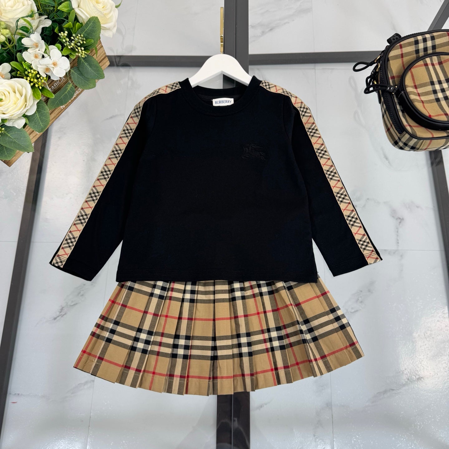 BR Black Monogram Set