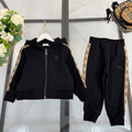 BR Black Monogram Tracksuit Set
