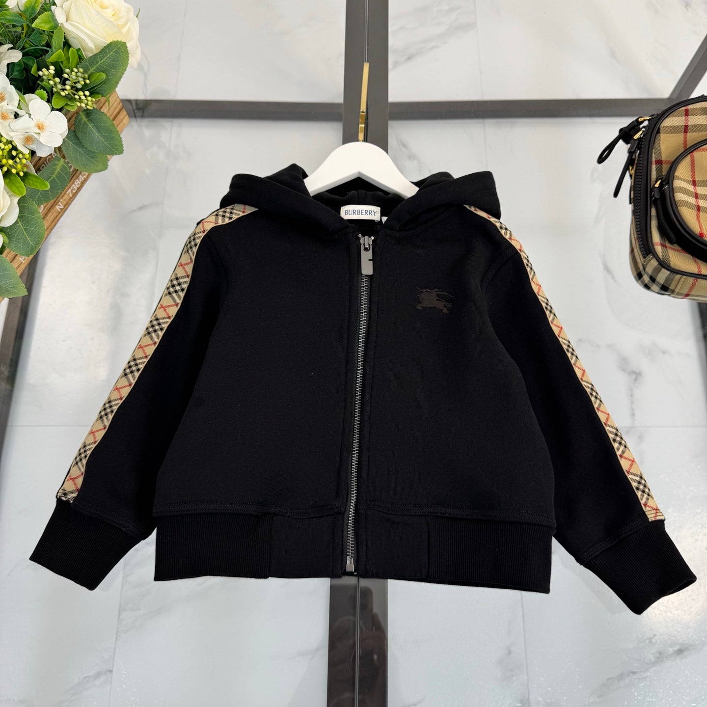BR Black Monogram Tracksuit Set