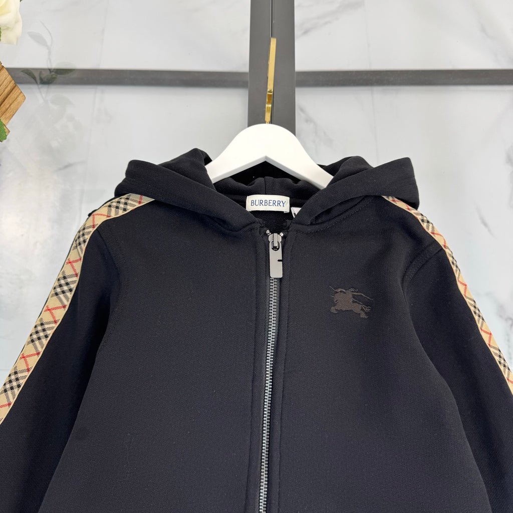 BR Black Monogram Tracksuit Set