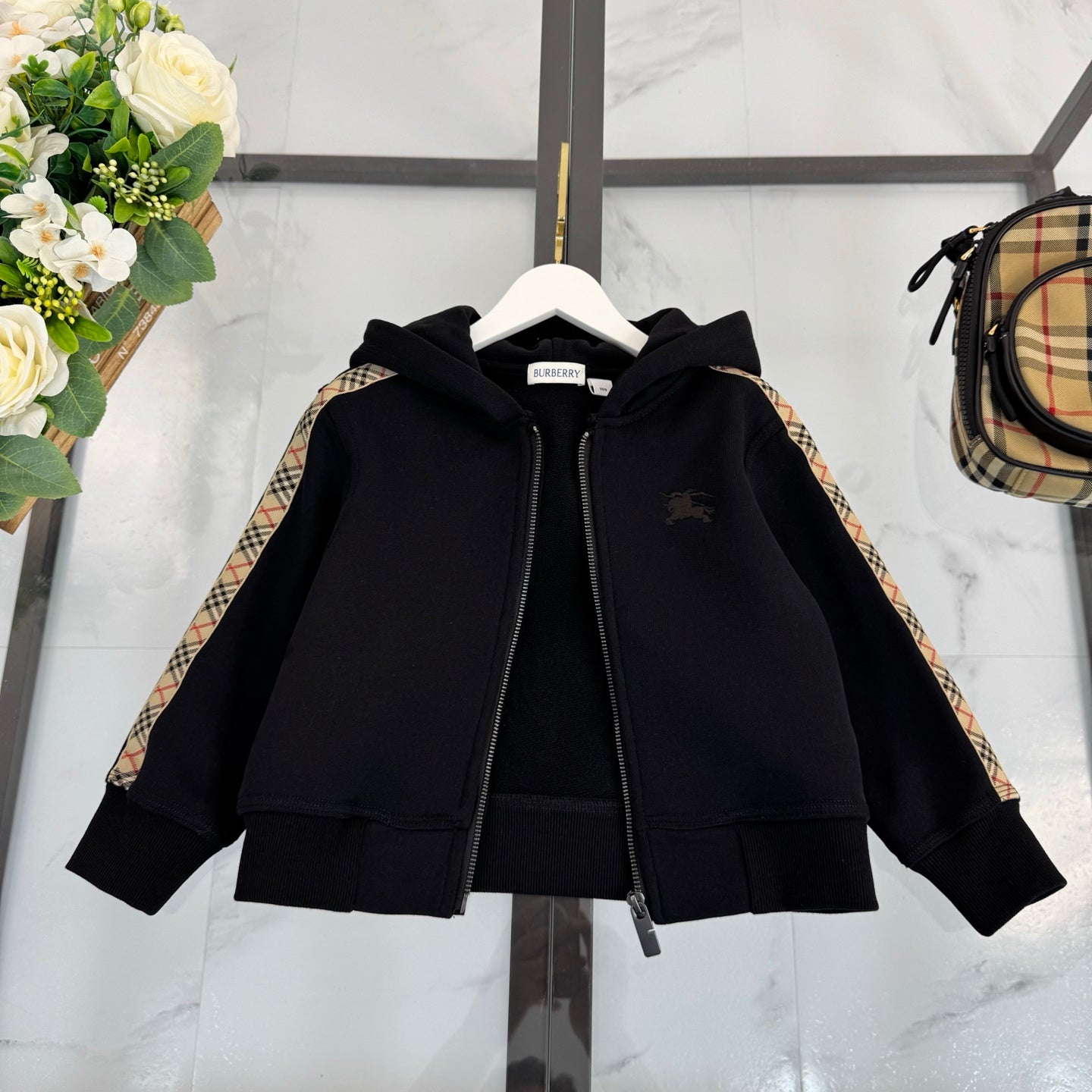 BR Black Monogram Tracksuit Set