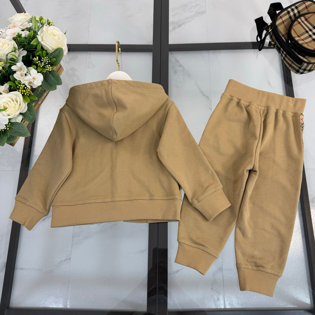 BR Brown Monogram Tracksuit Set