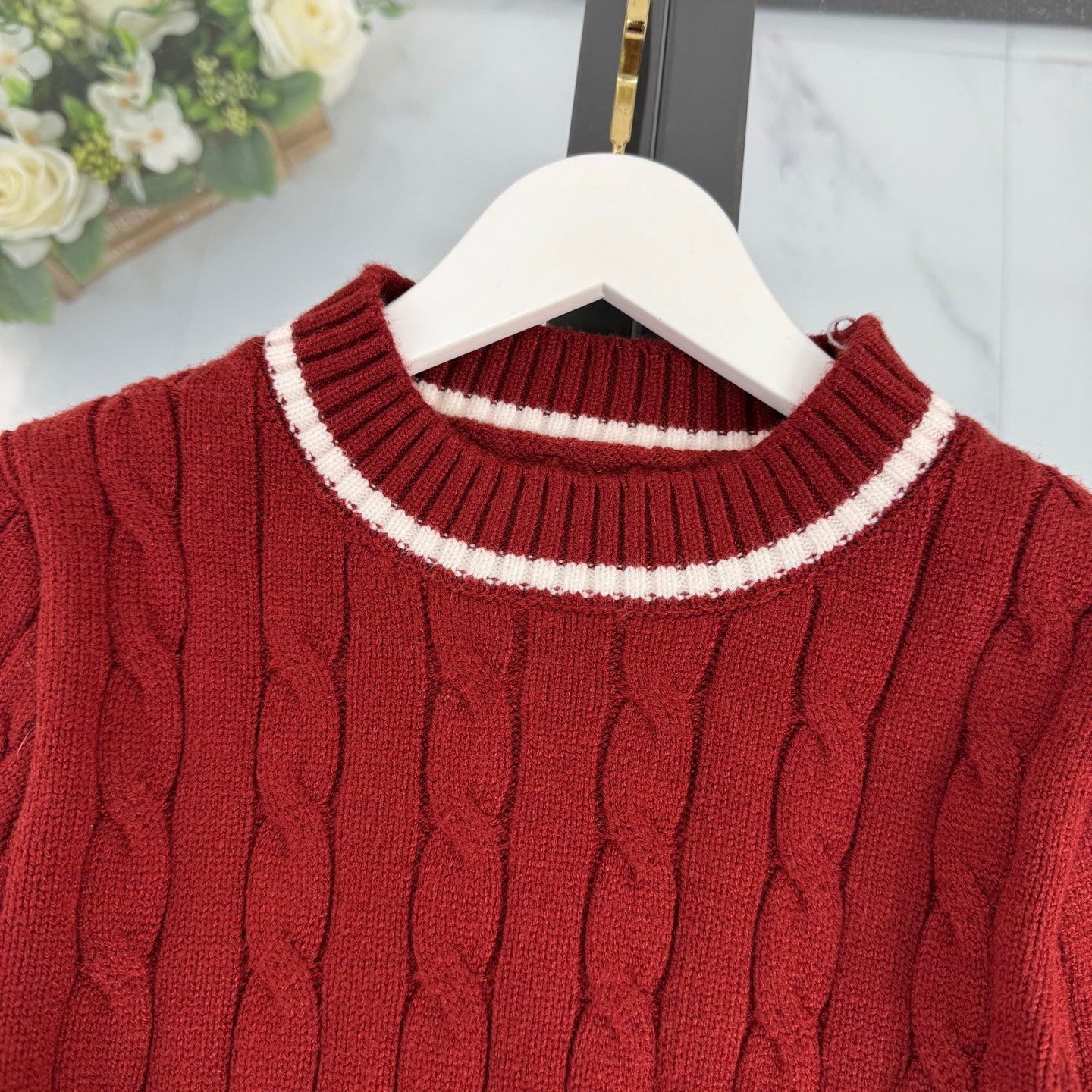 MON Red Sweater