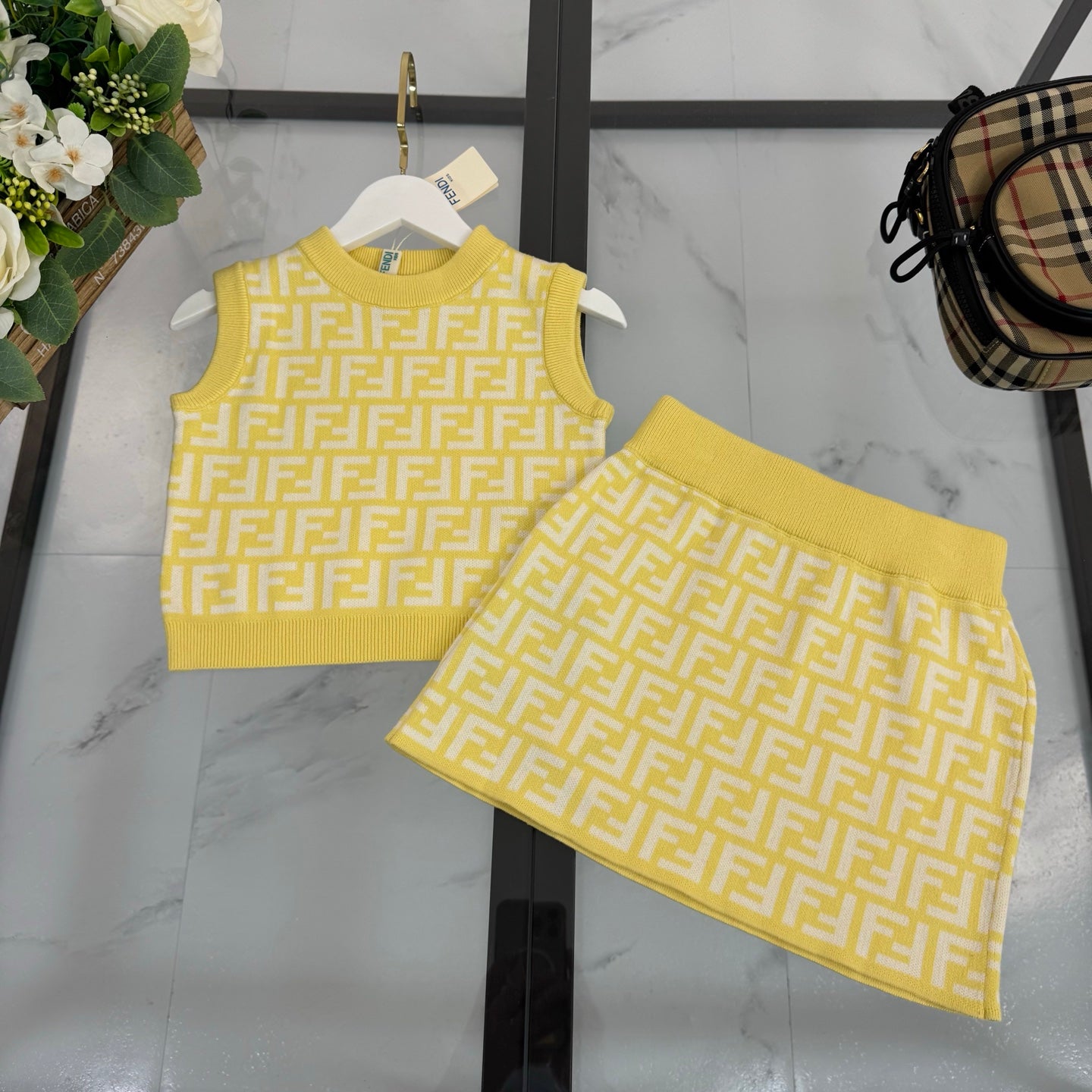 FF Yellow Monogram Set