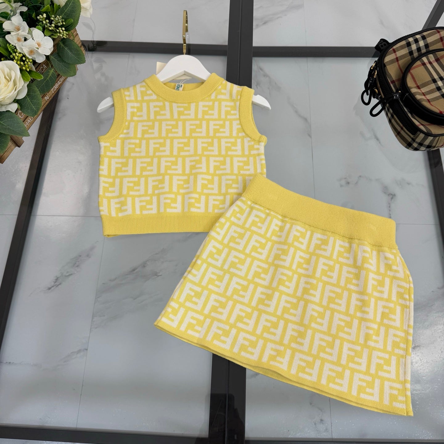 FF Yellow Monogram Set