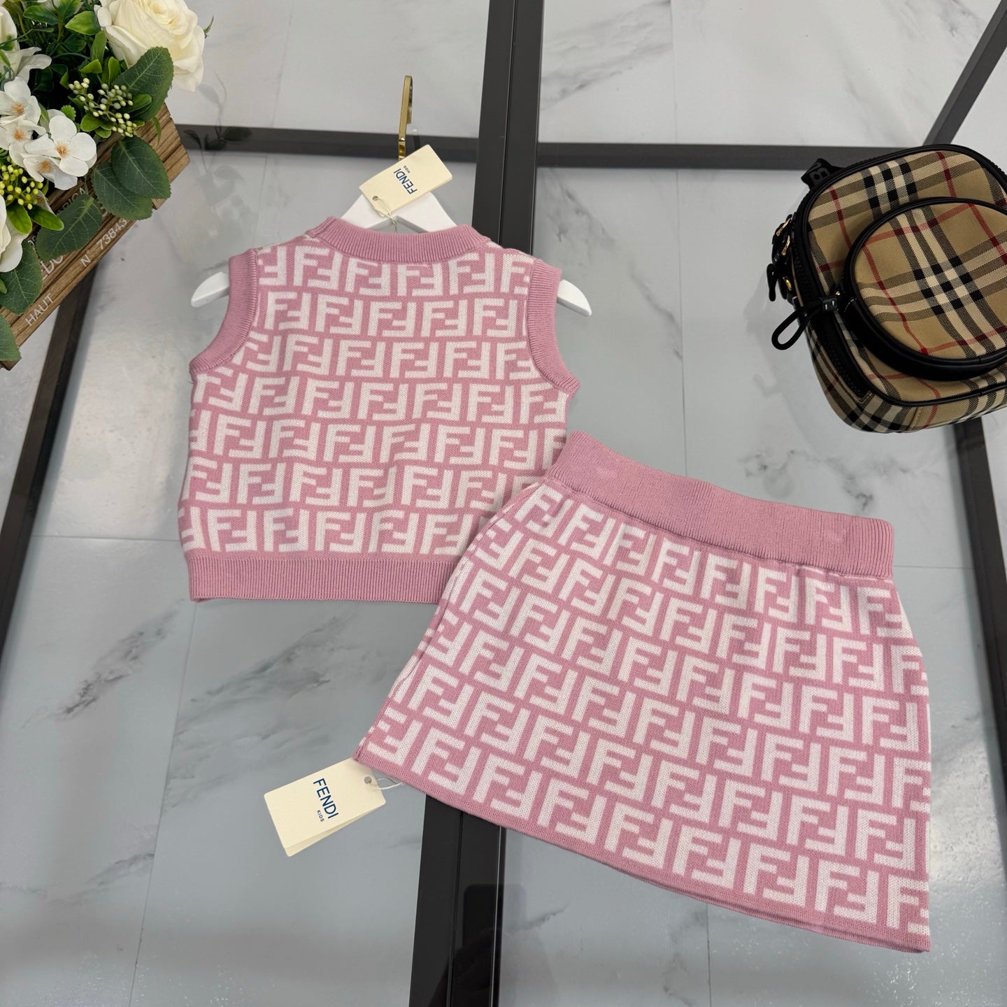 FF Pink Monogram Set