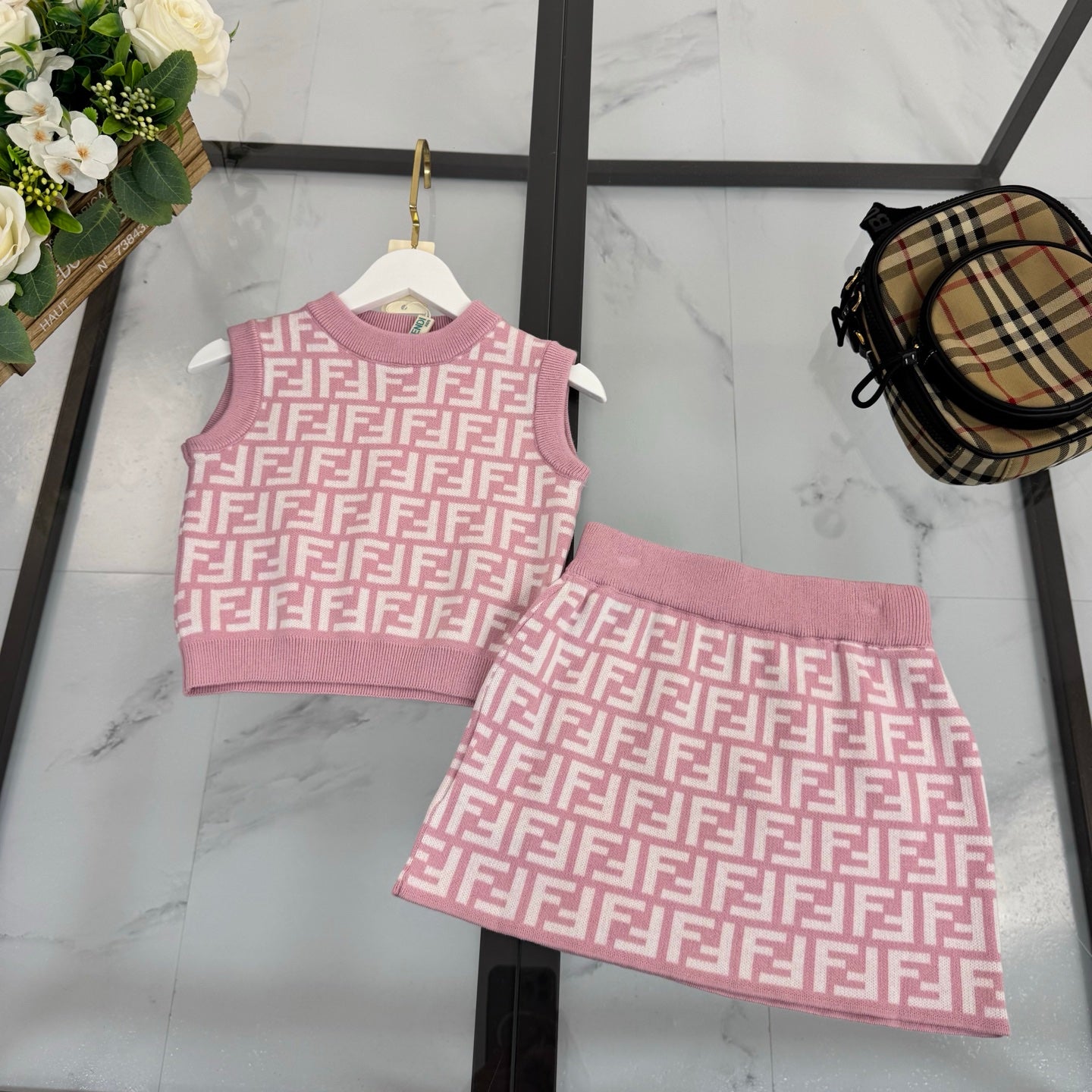 FF Pink Monogram Set