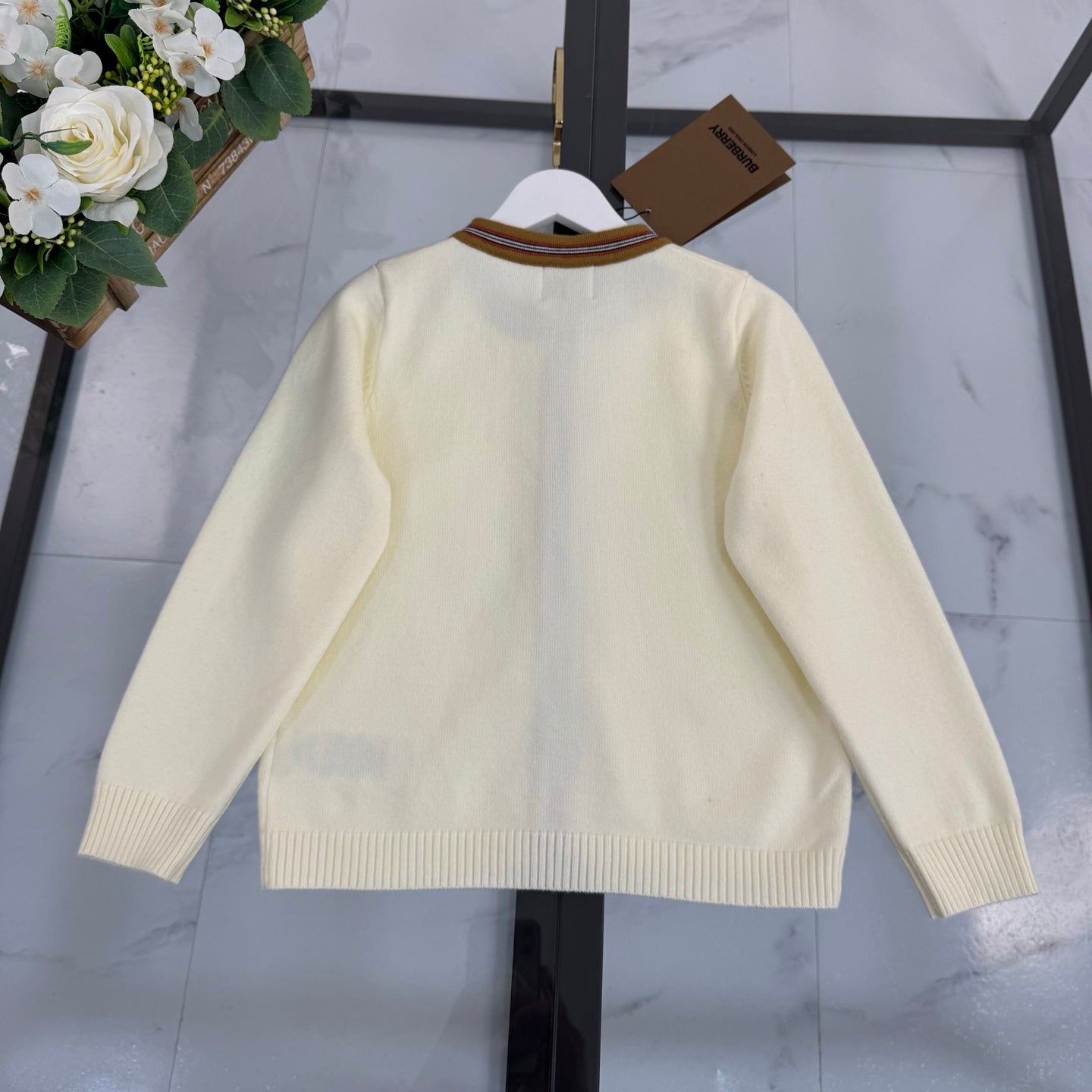 BR Cream Cardigan