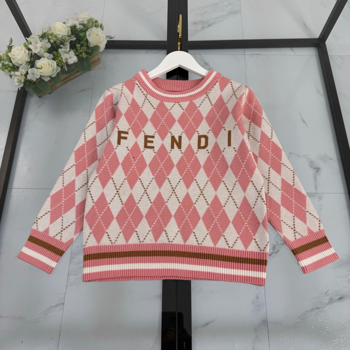 FF Diamond Pink Sweater