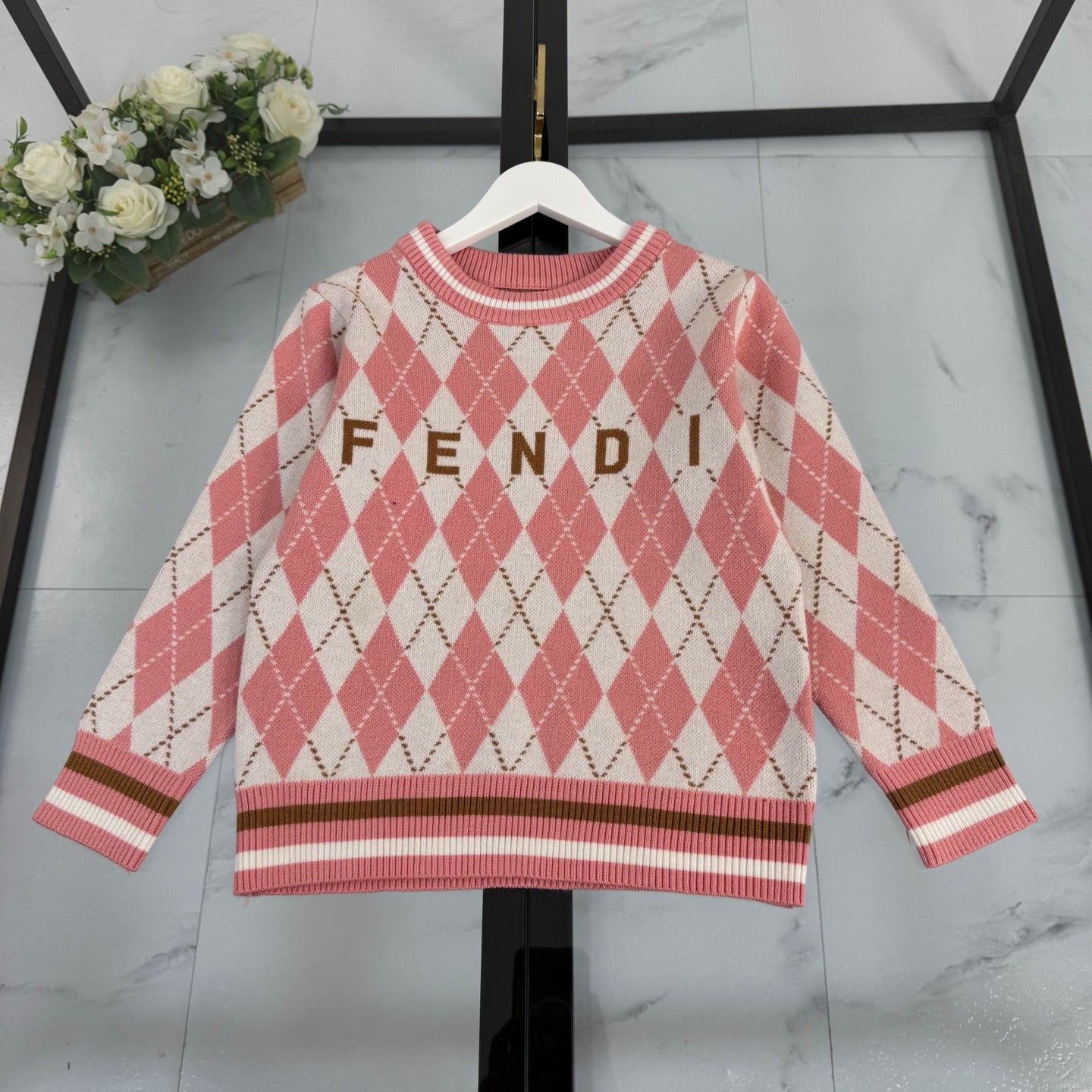 FF Diamond Pink Sweater