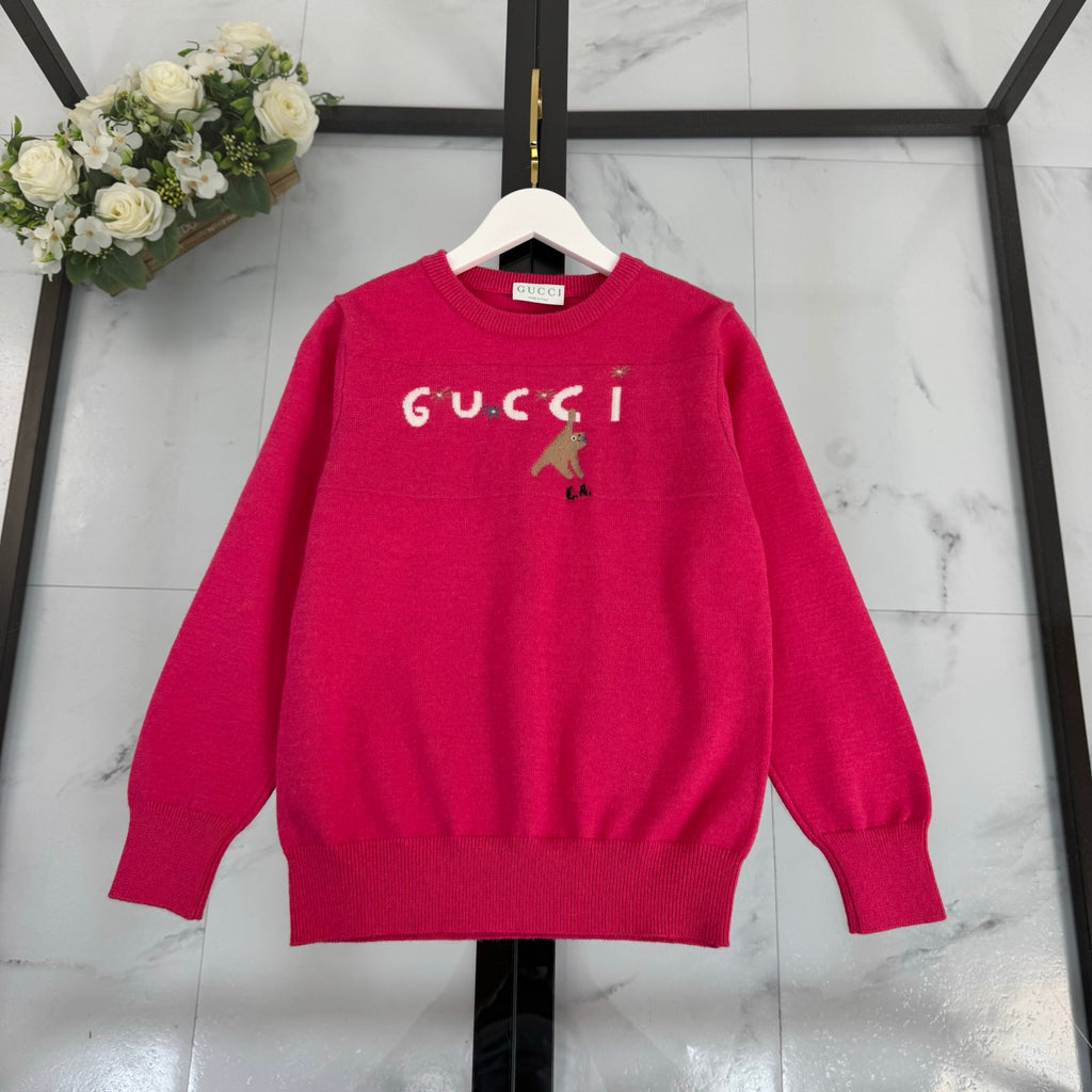 G Red Sloth Sweater