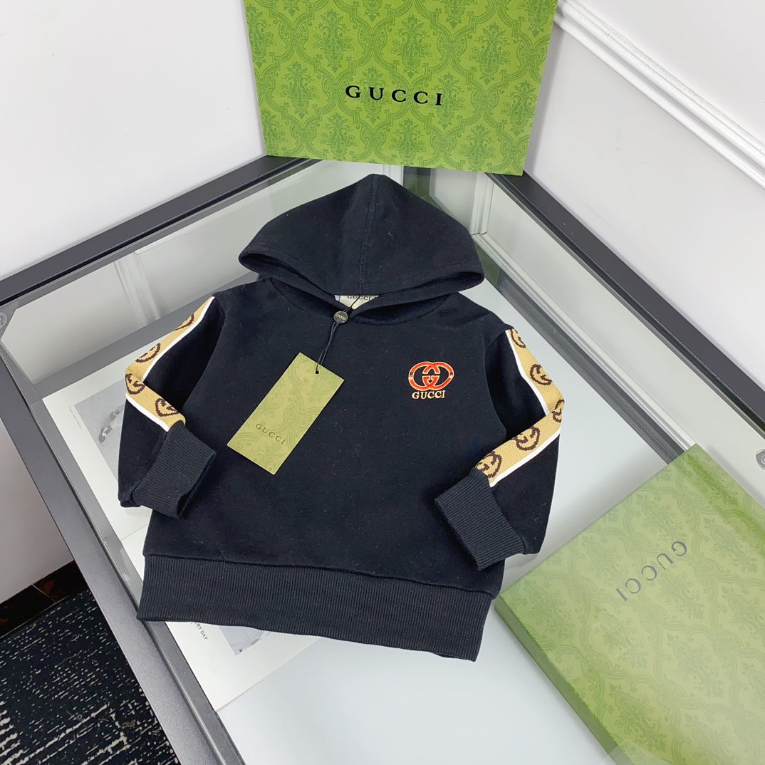 G Logo Black Hoodie