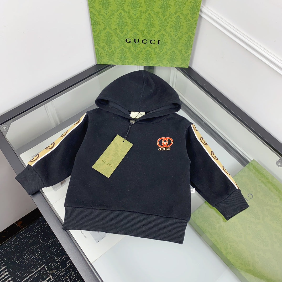G Logo Black Hoodie