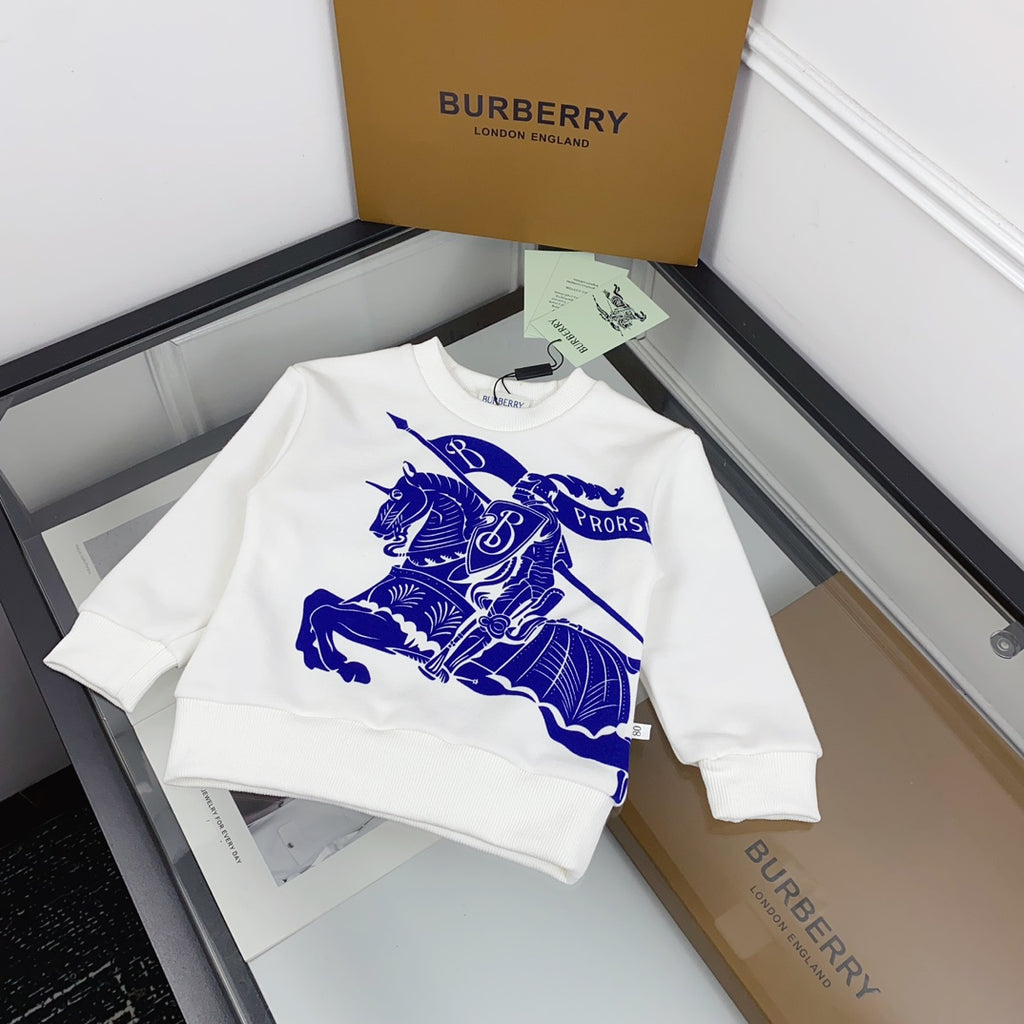 BR Knight White Sweater