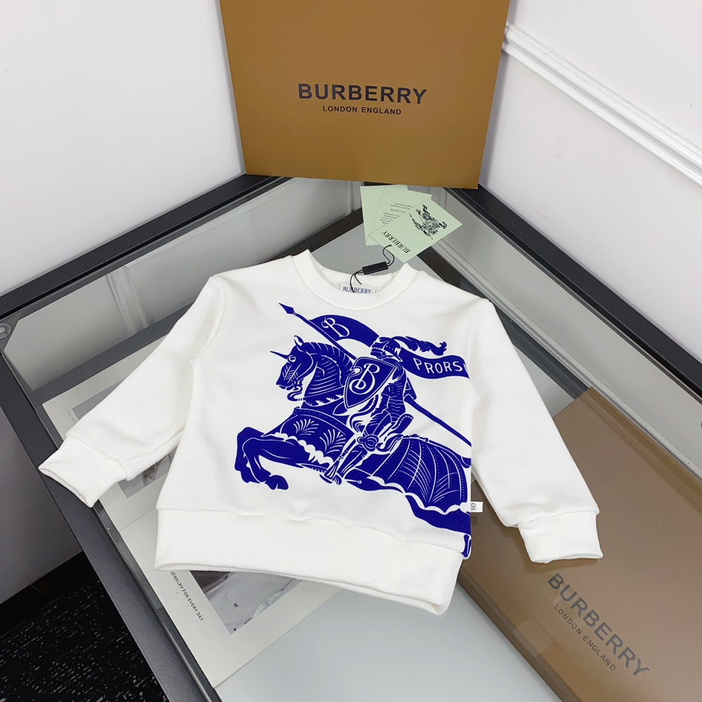 BR Knight White Sweater