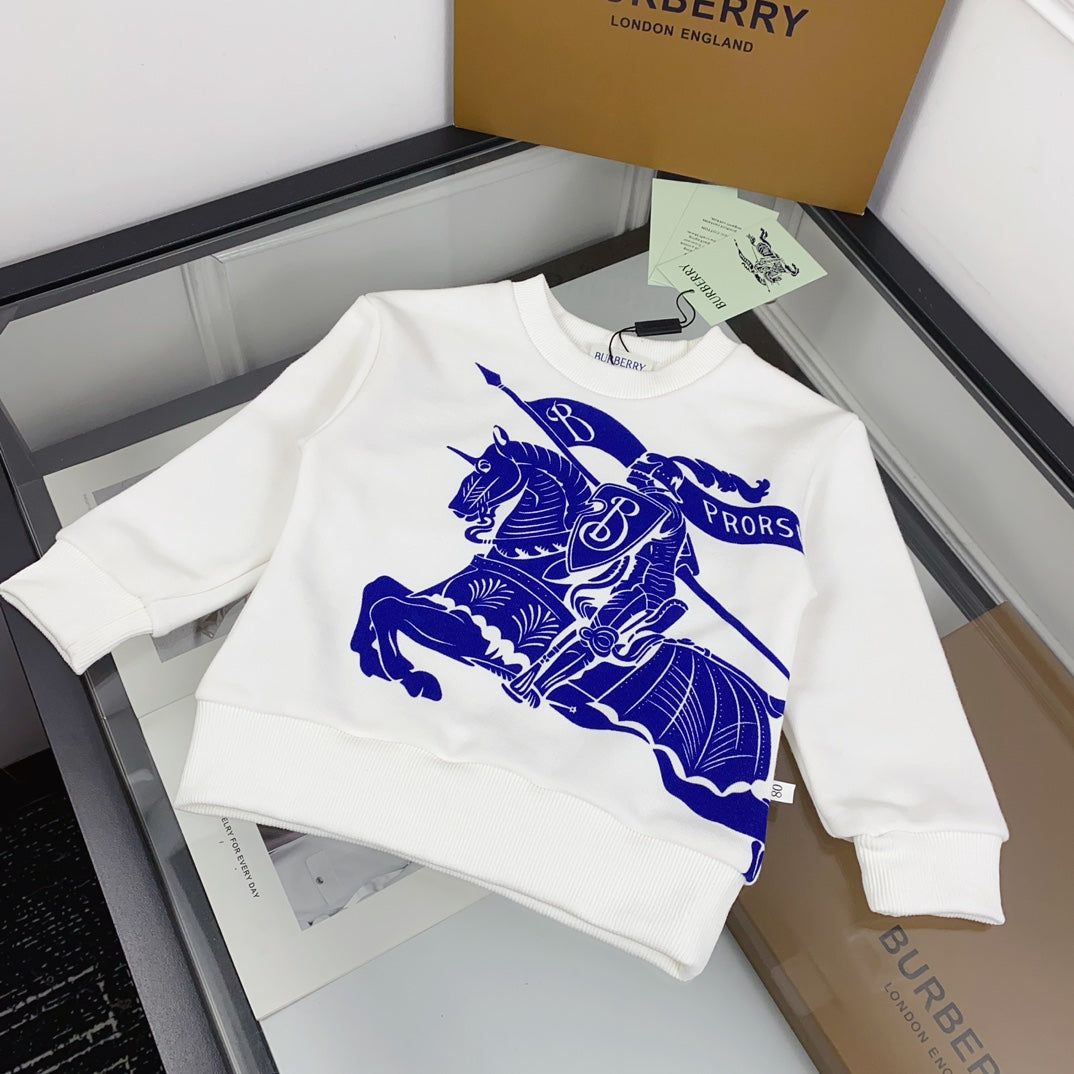 BR Knight White Sweater