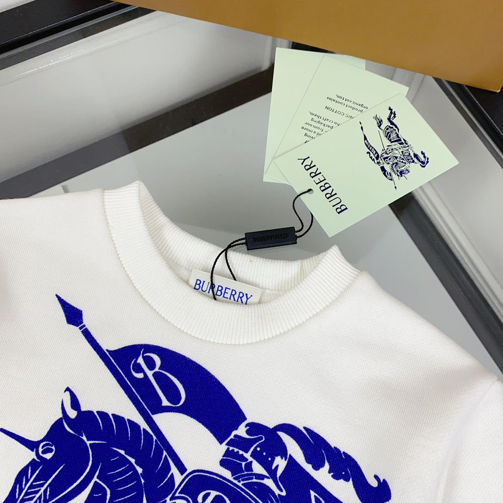 BR Knight White Sweater