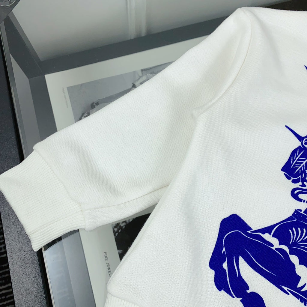 BR Knight White Sweater
