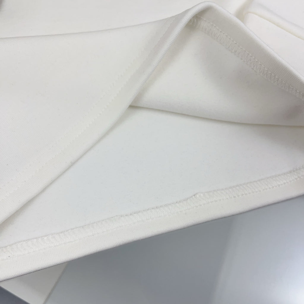 BR White Monogram Hoodie