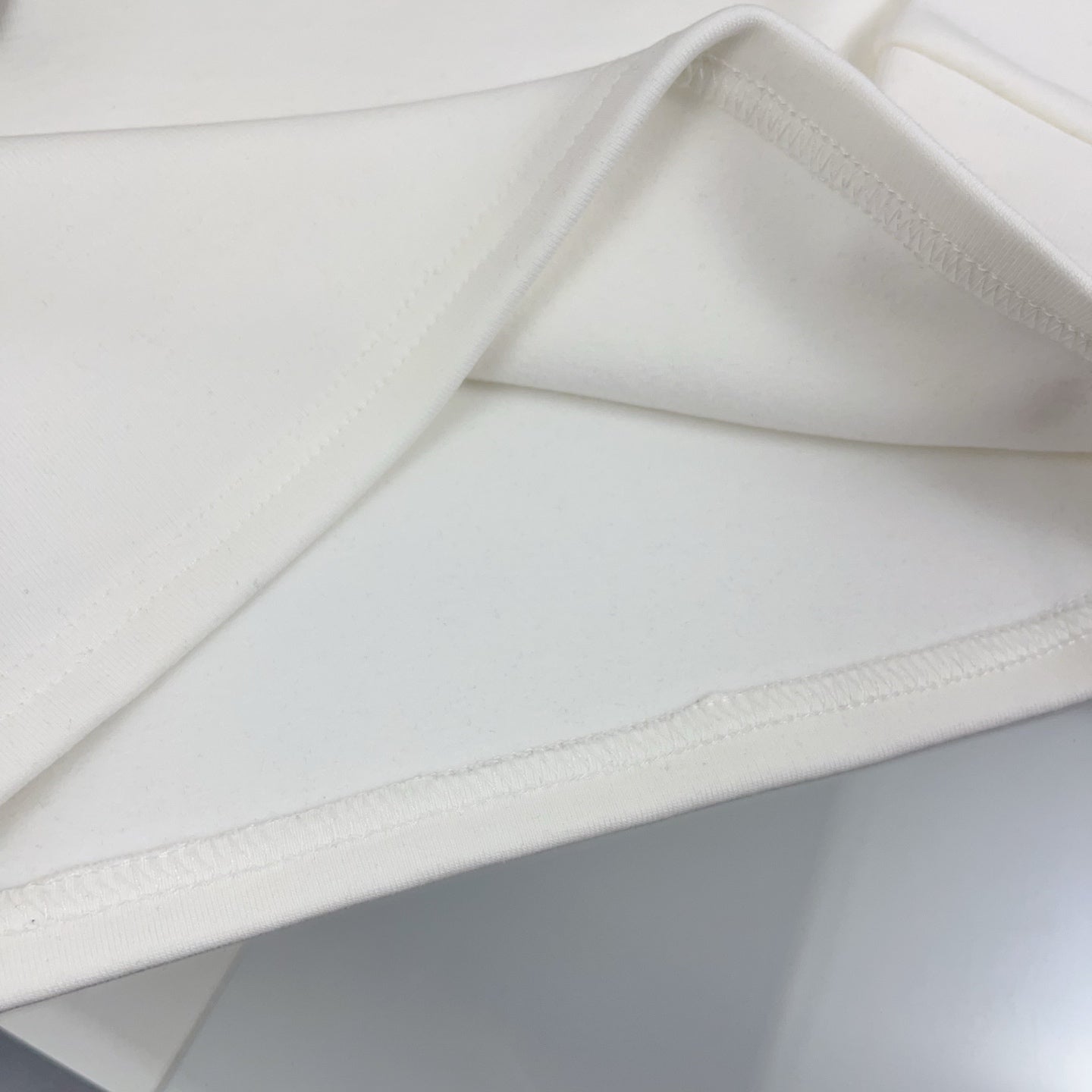 BR White Monogram Hoodie