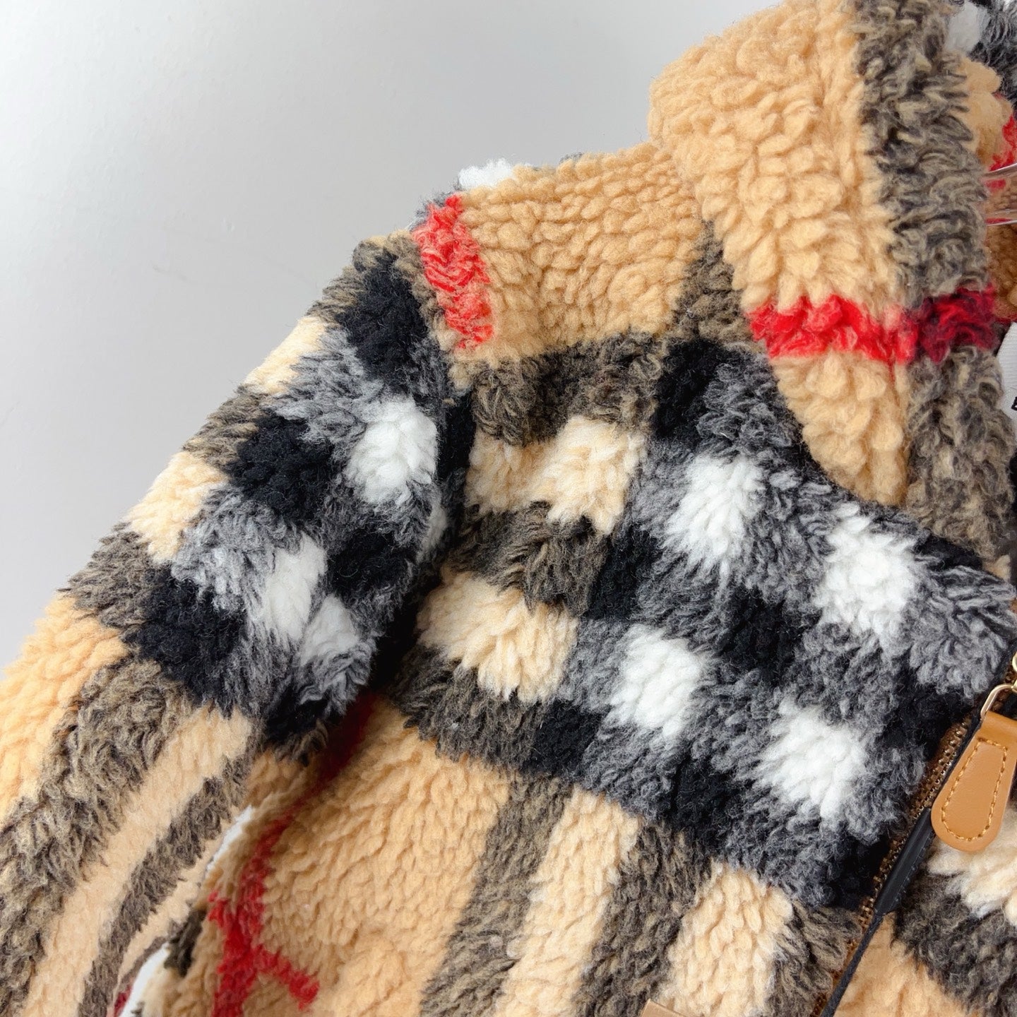 BR Monogram Fluffy Hoodie