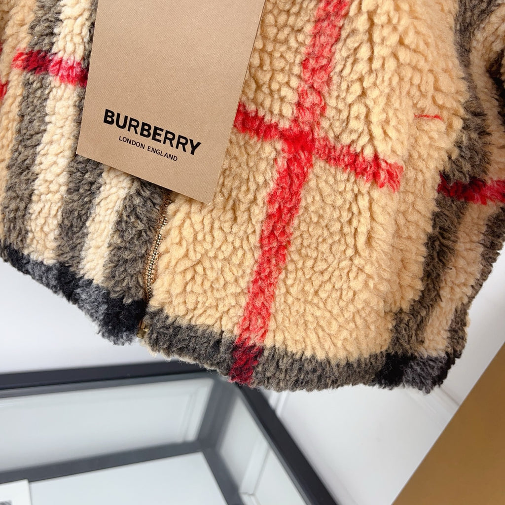 BR Monogram Fluffy Hoodie