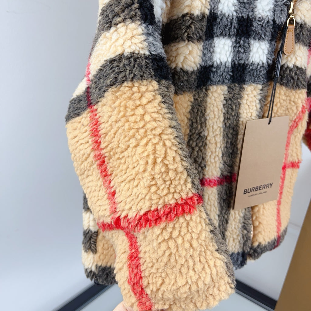 BR Monogram Fluffy Hoodie