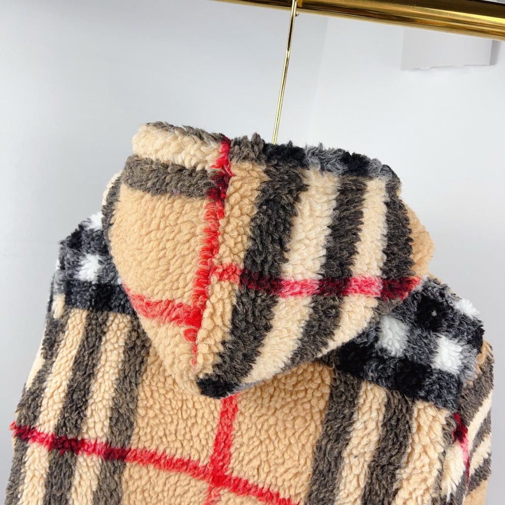 BR Monogram Fluffy Hoodie