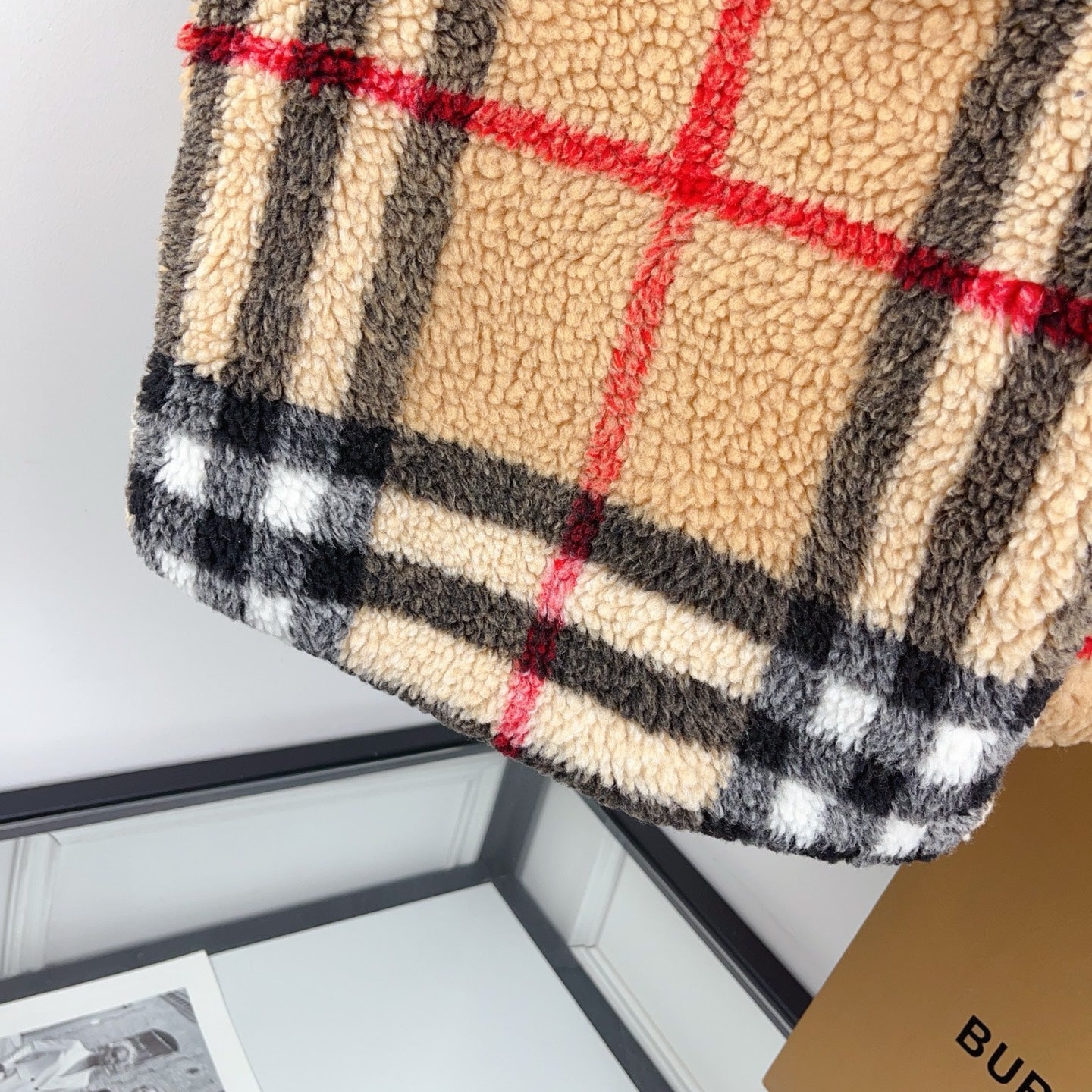 BR Monogram Fluffy Hoodie