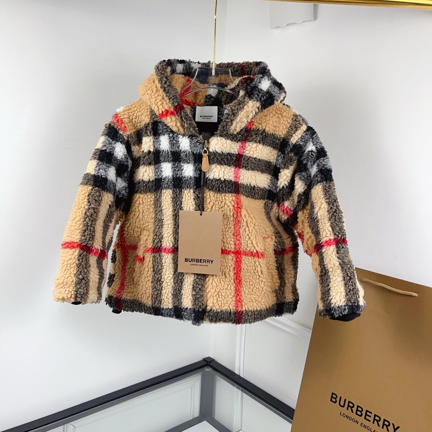 BR Monogram Fluffy Hoodie