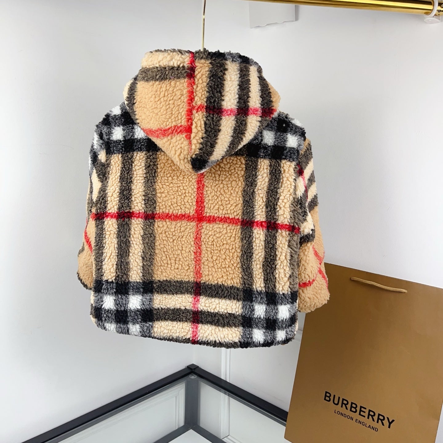 BR Monogram Fluffy Hoodie