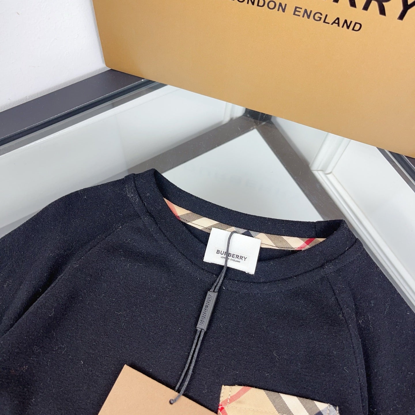 BR Monogram Pocket Sweater