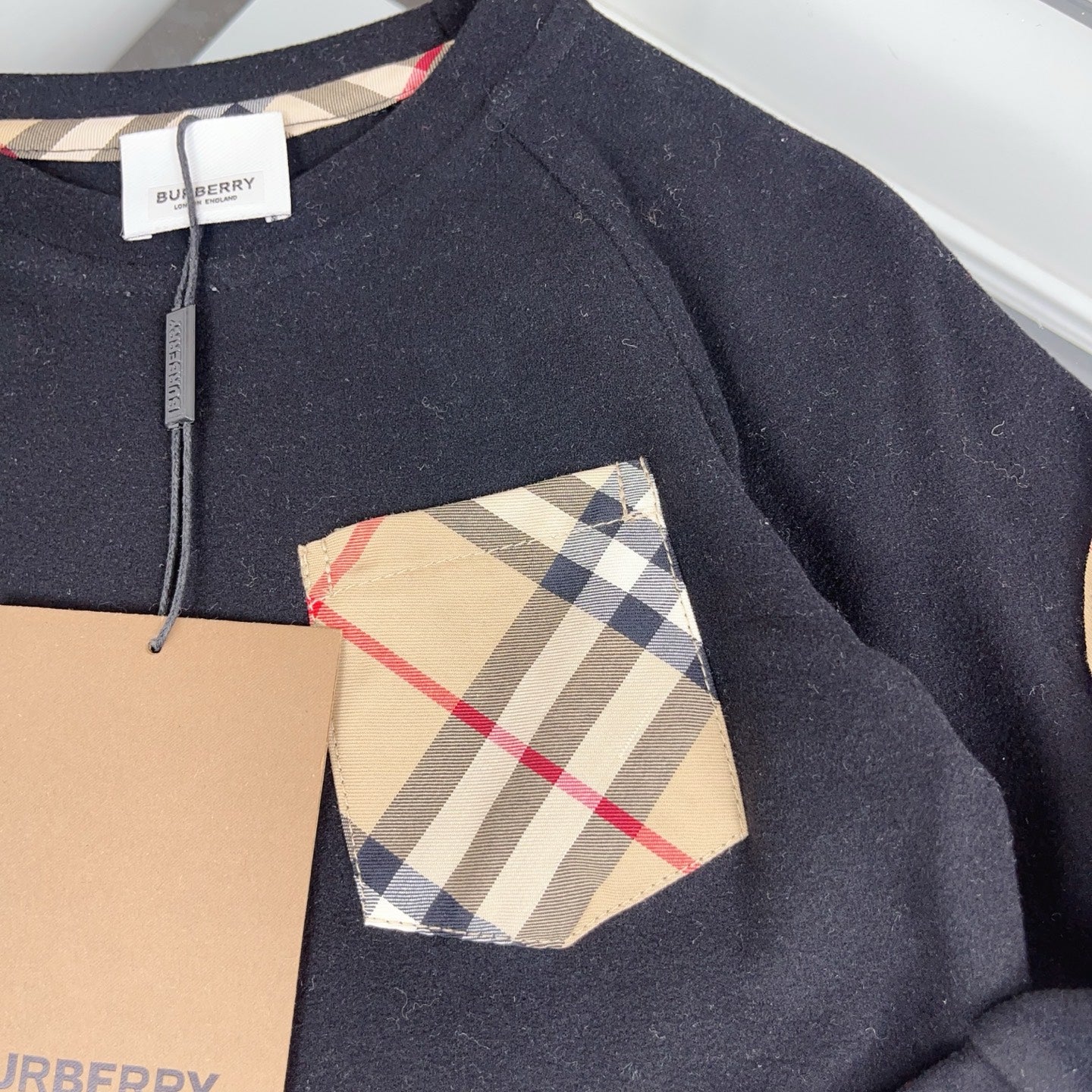 BR Monogram Pocket Sweater