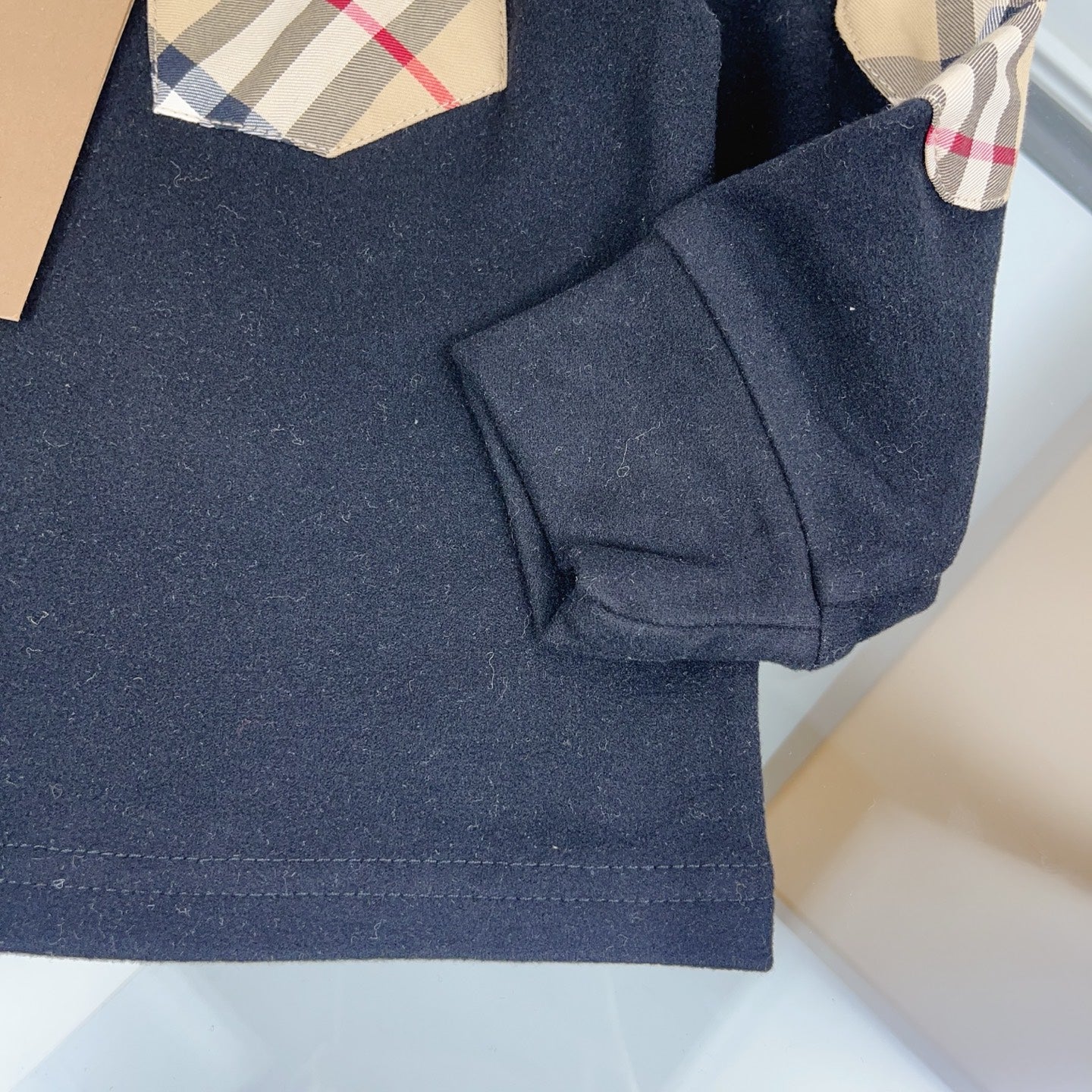 BR Monogram Pocket Sweater