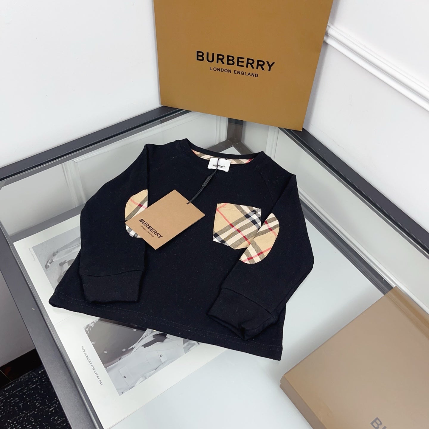 BR Monogram Pocket Sweater